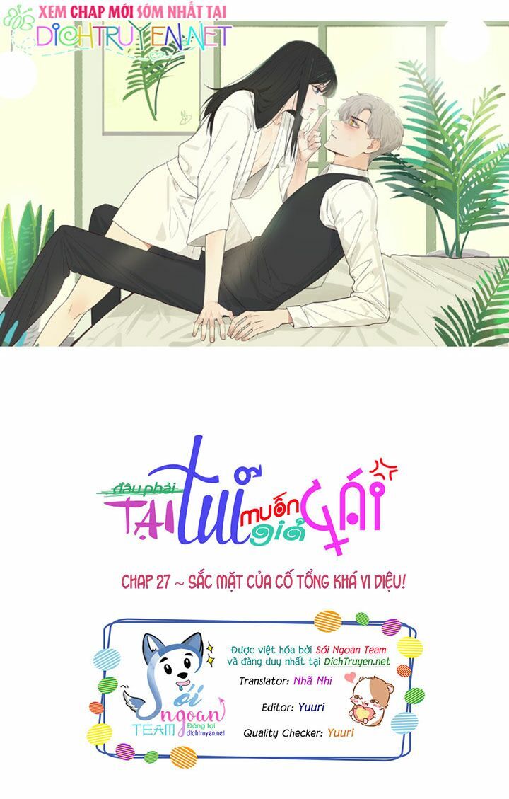 Đâu Phải Tại Tui Muốn Giả Gái Chap 27 - Next Chap 28
