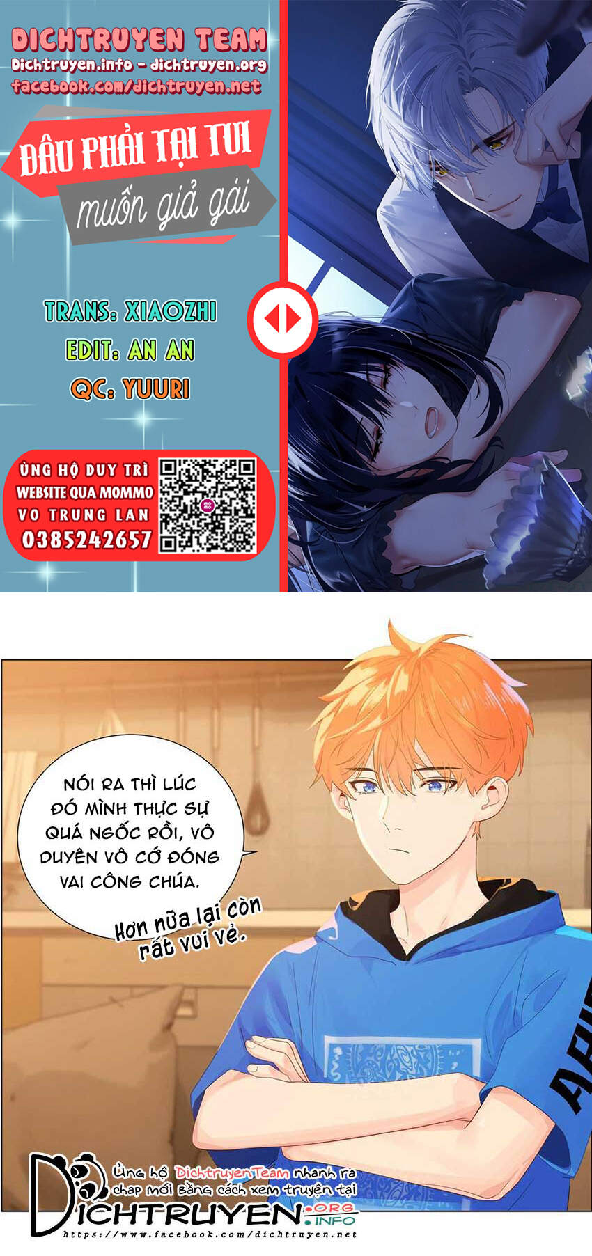 Đâu Phải Tại Tui Muốn Giả Gái Chap 80 - Next Chap 81