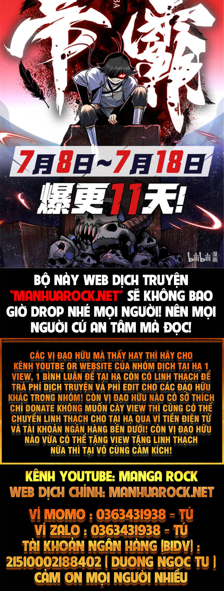 Đế Bá Chap 56 - Next Chap 57