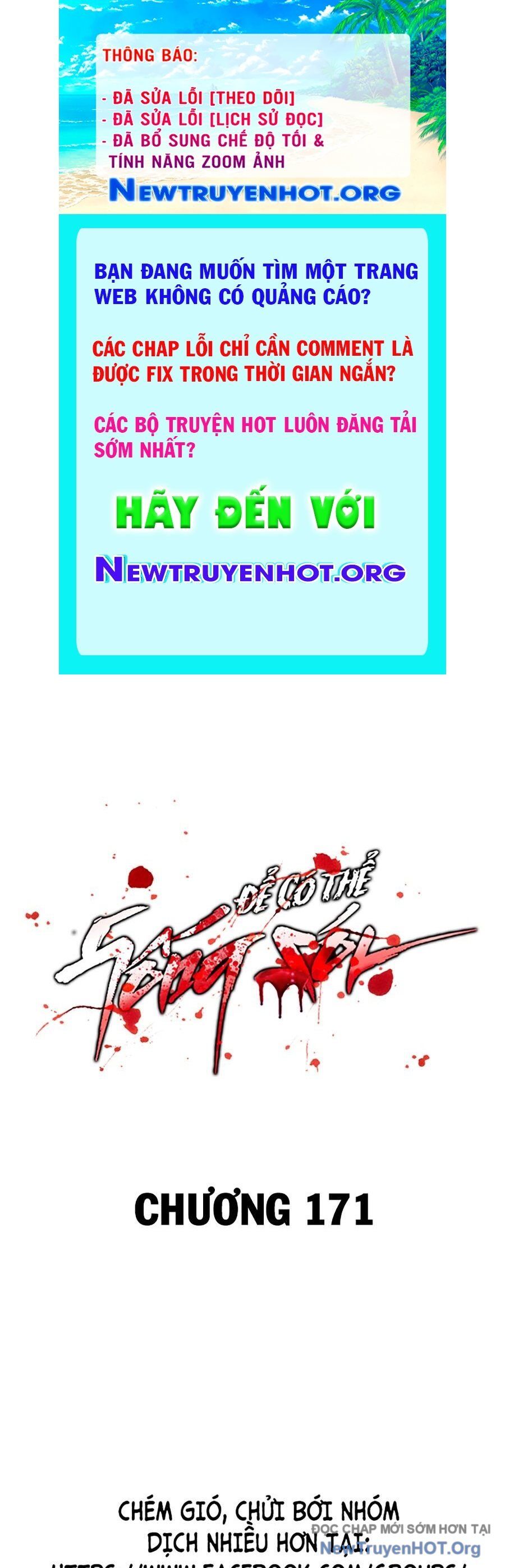 Để Có Thể Sống Sót Chap 171 - Next Chap 172