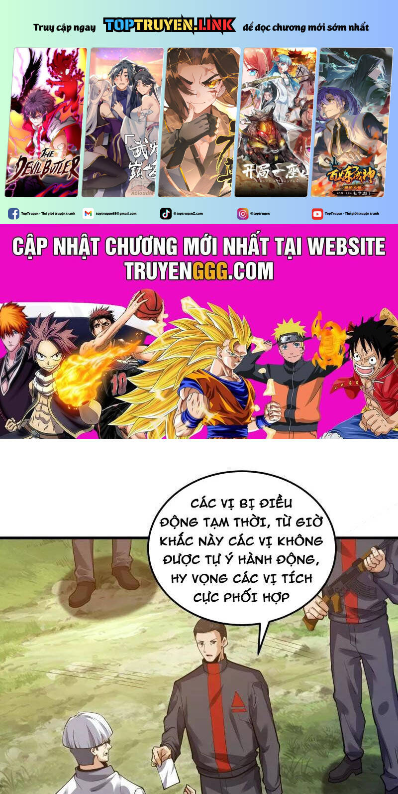 Đệ Nhất Danh Sách Chap 430 - Next Chap 431