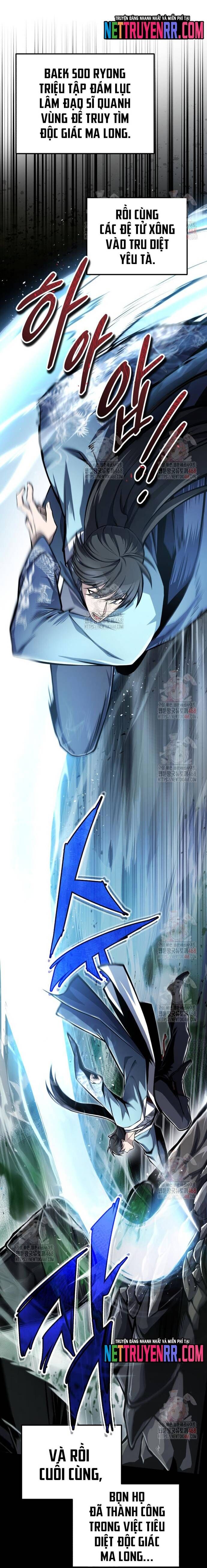 Đệ Nhất Võ Sư, Baek Cao Thủ Chap 125 - Next Chap 126