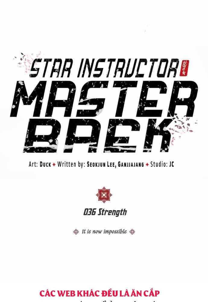 Đệ Nhất Võ Sư, Baek Cao Thủ Chap 36 - Next Chap 37