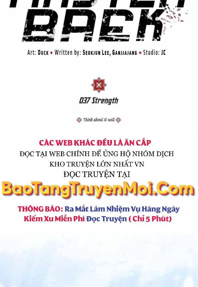 Đệ Nhất Võ Sư, Baek Cao Thủ Chap 37 - Next Chap 38