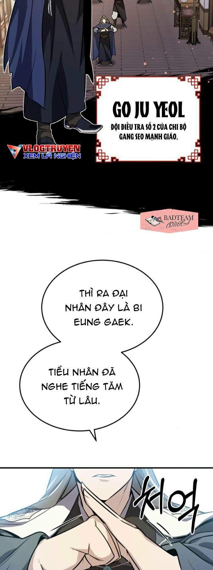 Đệ Nhất Võ Sư, Baek Cao Thủ Chap 4 - Next Chap 5