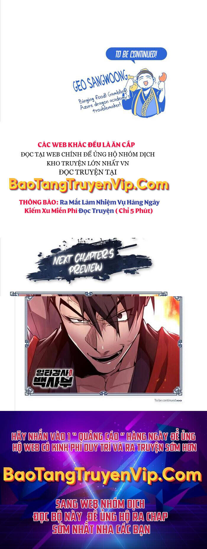 Đệ Nhất Võ Sư, Baek Cao Thủ Chap 53 - Next Chap 54