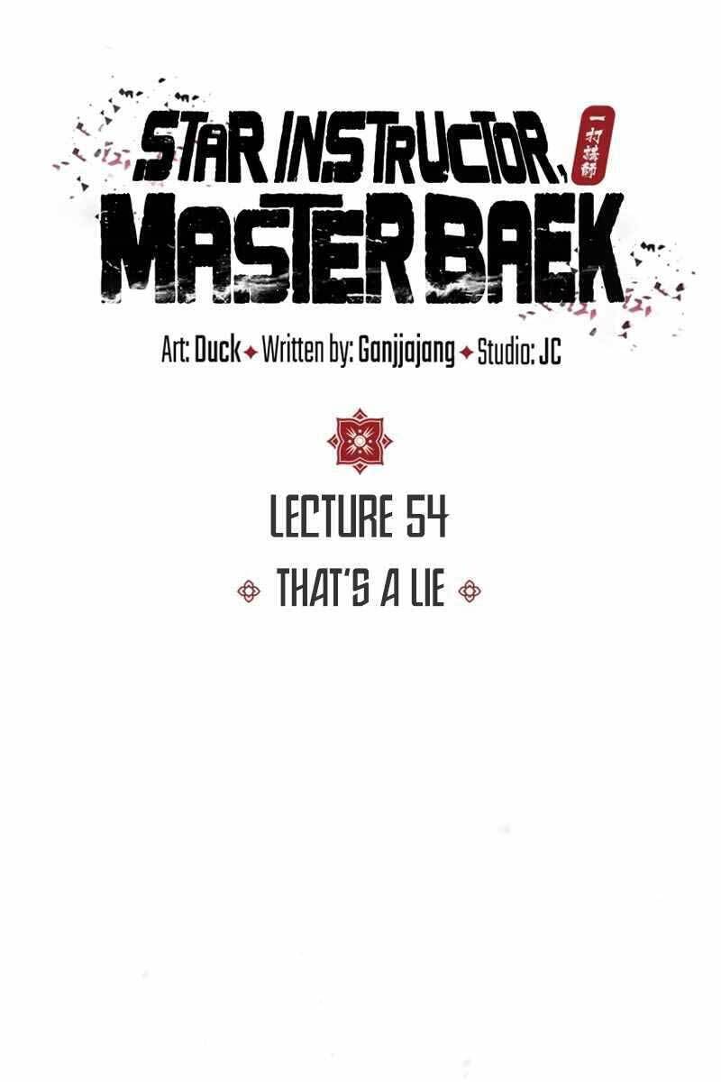 Đệ Nhất Võ Sư, Baek Cao Thủ Chap 54 - Next Chap 55