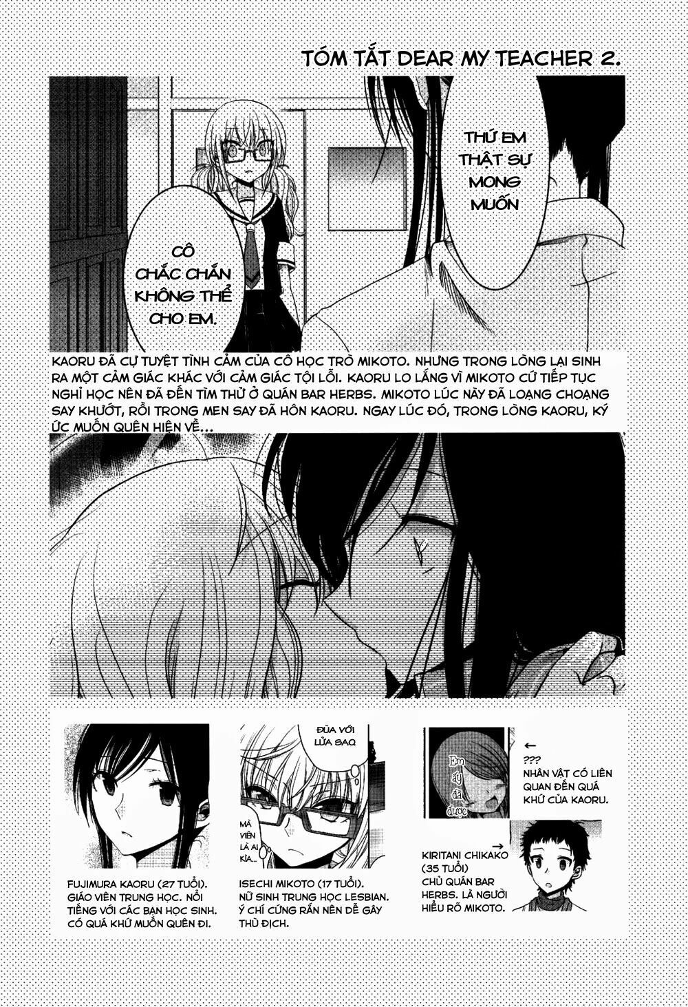 Dear My Teacher Chap 4 - Next Chap 5