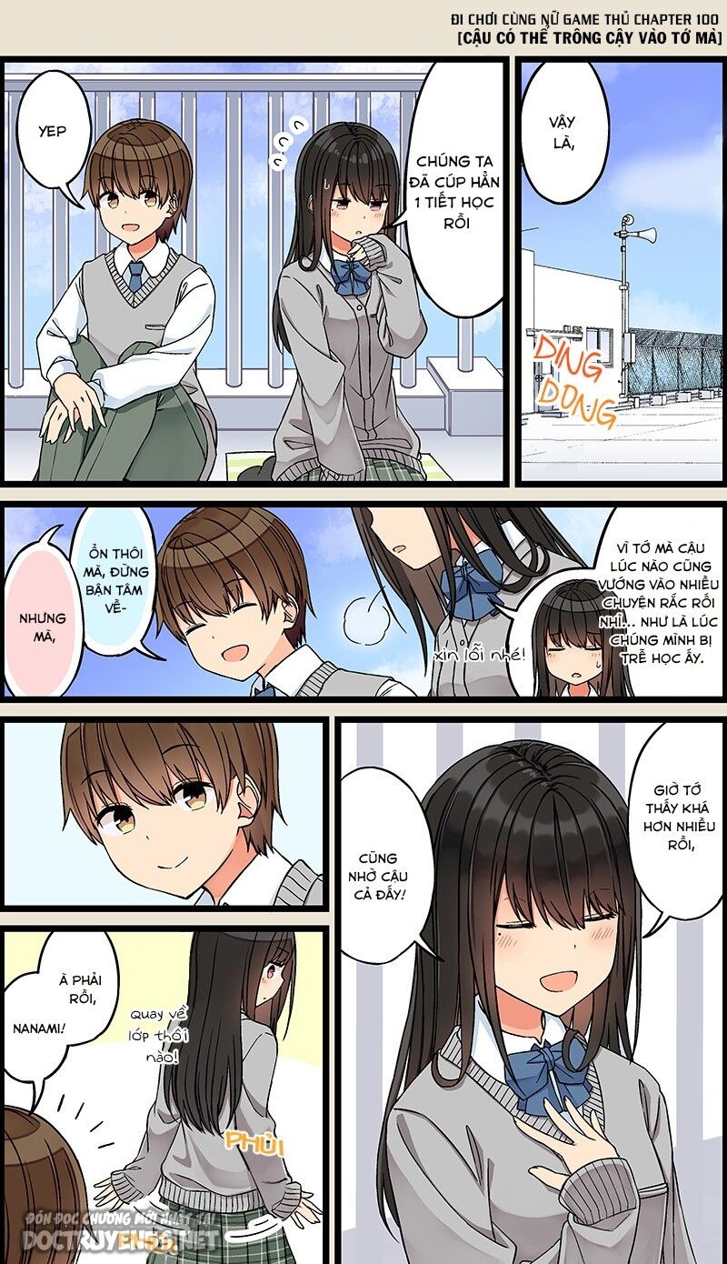 Đi Chơi Cùng Nữ Game Thủ Chap 100 - Next Chap 101