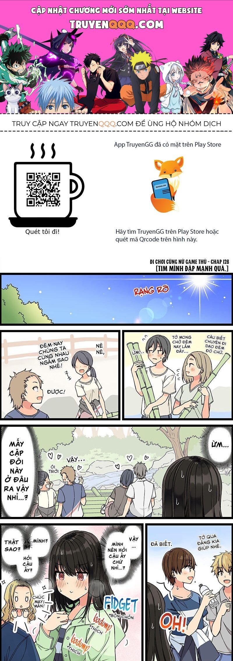 Đi Chơi Cùng Nữ Game Thủ Chap 128 - Next Chap 129