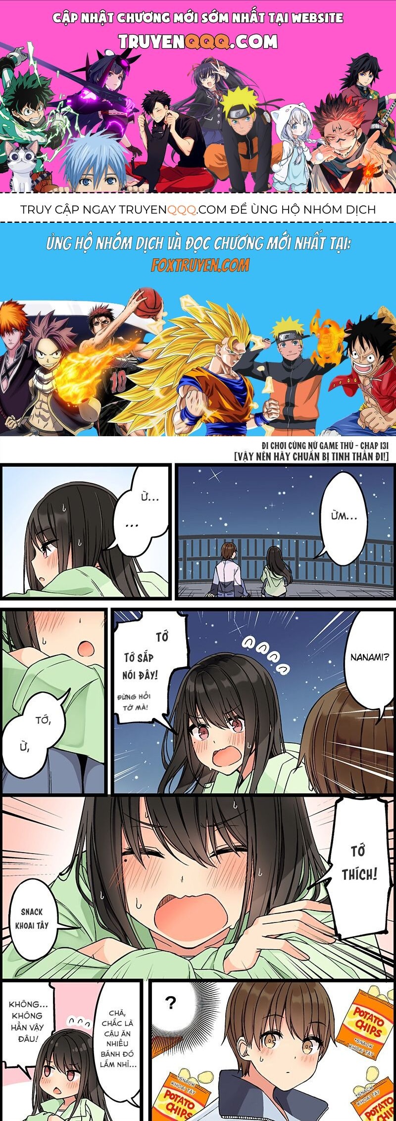 Đi Chơi Cùng Nữ Game Thủ Chap 131 - Next Chap 132