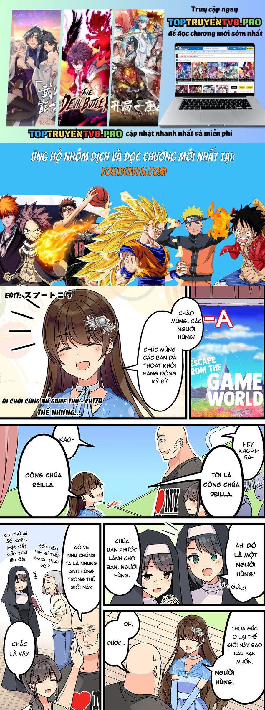 Đi Chơi Cùng Nữ Game Thủ Chap 170 - Next Chap 171