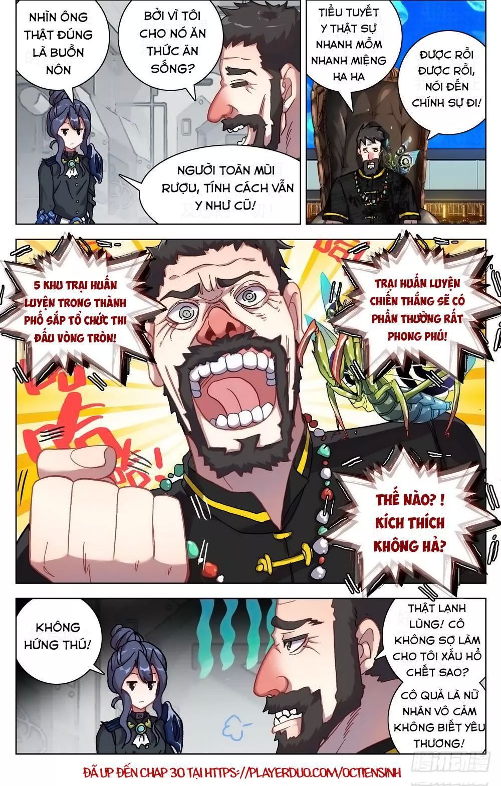 Dị Tộc Trùng Sinh Chap 18 - Next Chap 19