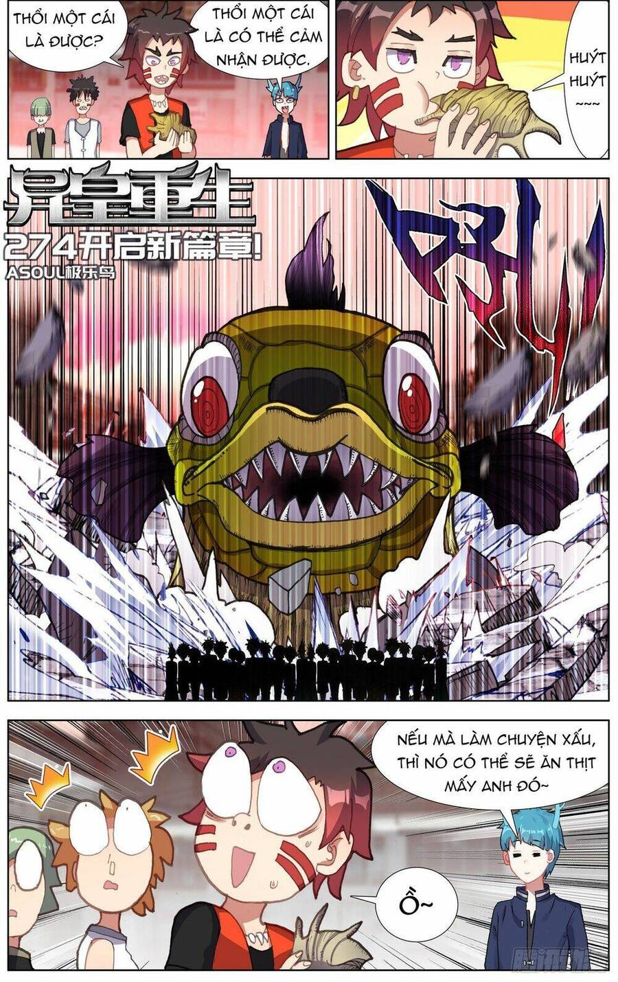 Dị Tộc Trùng Sinh Chap 274 - Next Chap 275