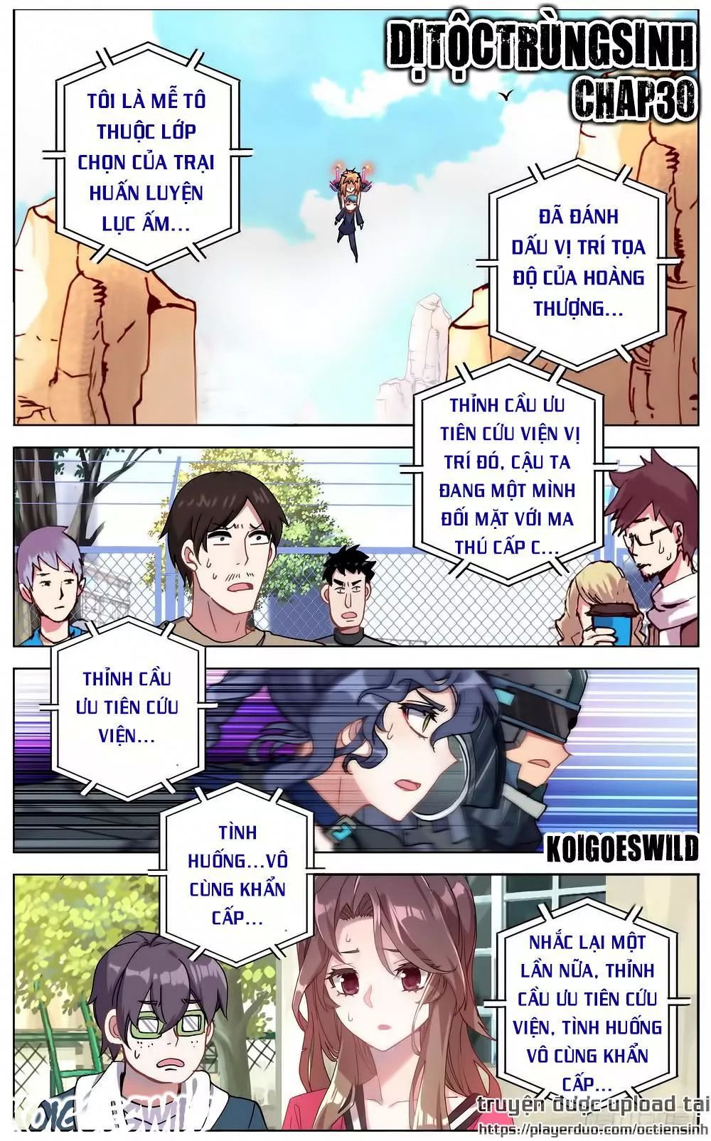 Dị Tộc Trùng Sinh Chap 30 - Next Chap 31