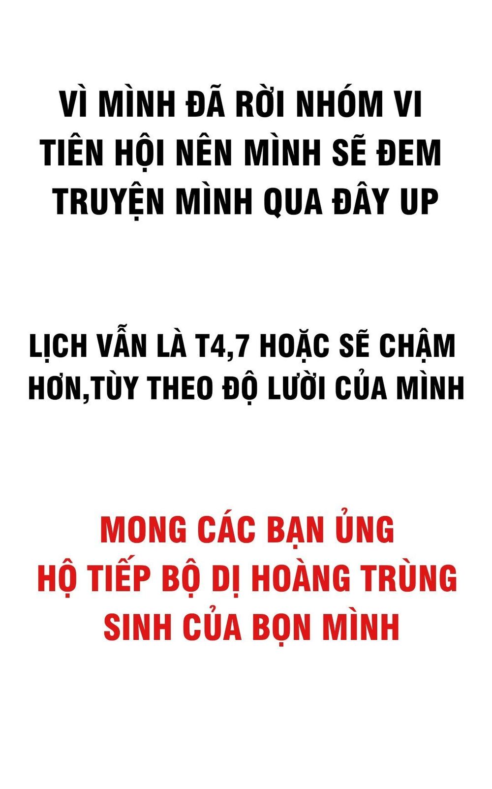 Dị Tộc Trùng Sinh Chap 60 - Next Chap 61