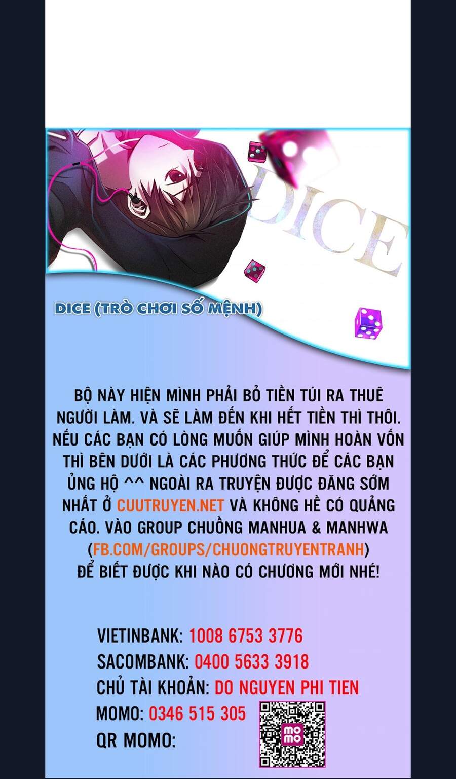 Dice Chap 337 - Next Chap 338