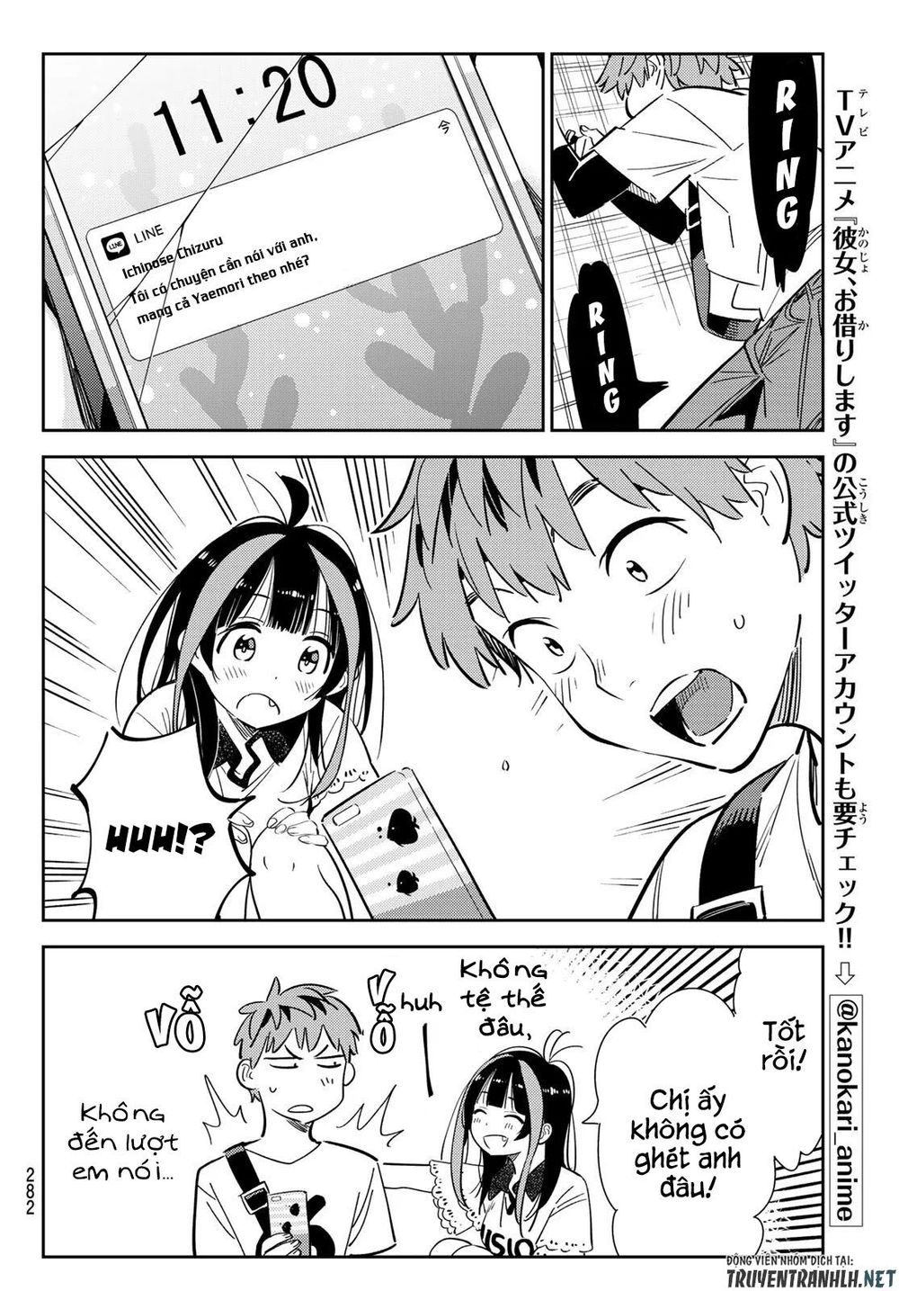 Dịch Vụ Thuê Bạn Gái Chap 123 - Next Chap 124