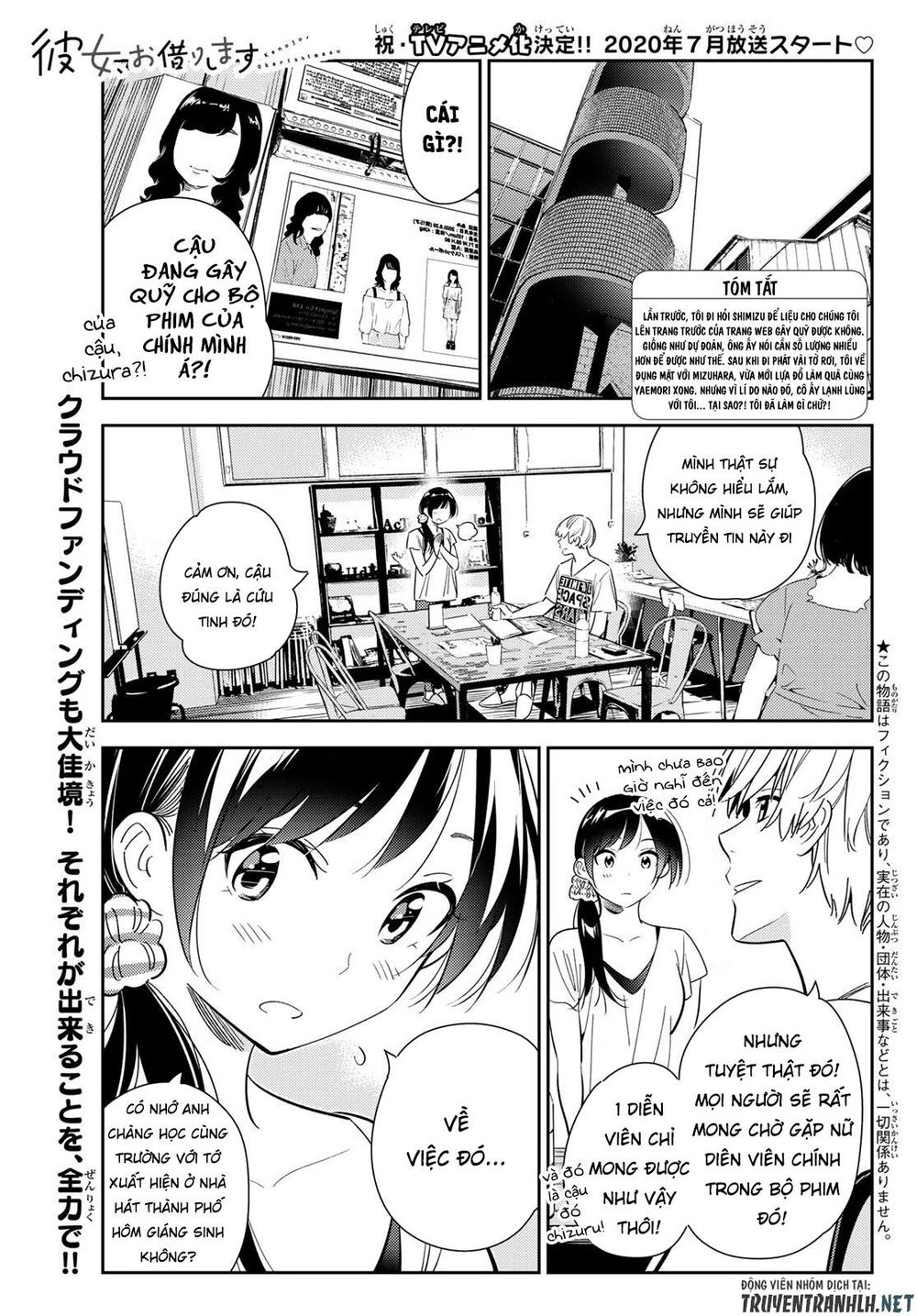 Dịch Vụ Thuê Bạn Gái Chap 123 - Next Chap 124