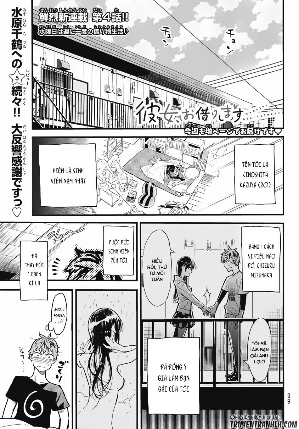 Dịch Vụ Thuê Bạn Gái Chap 4 - Next Chap 5