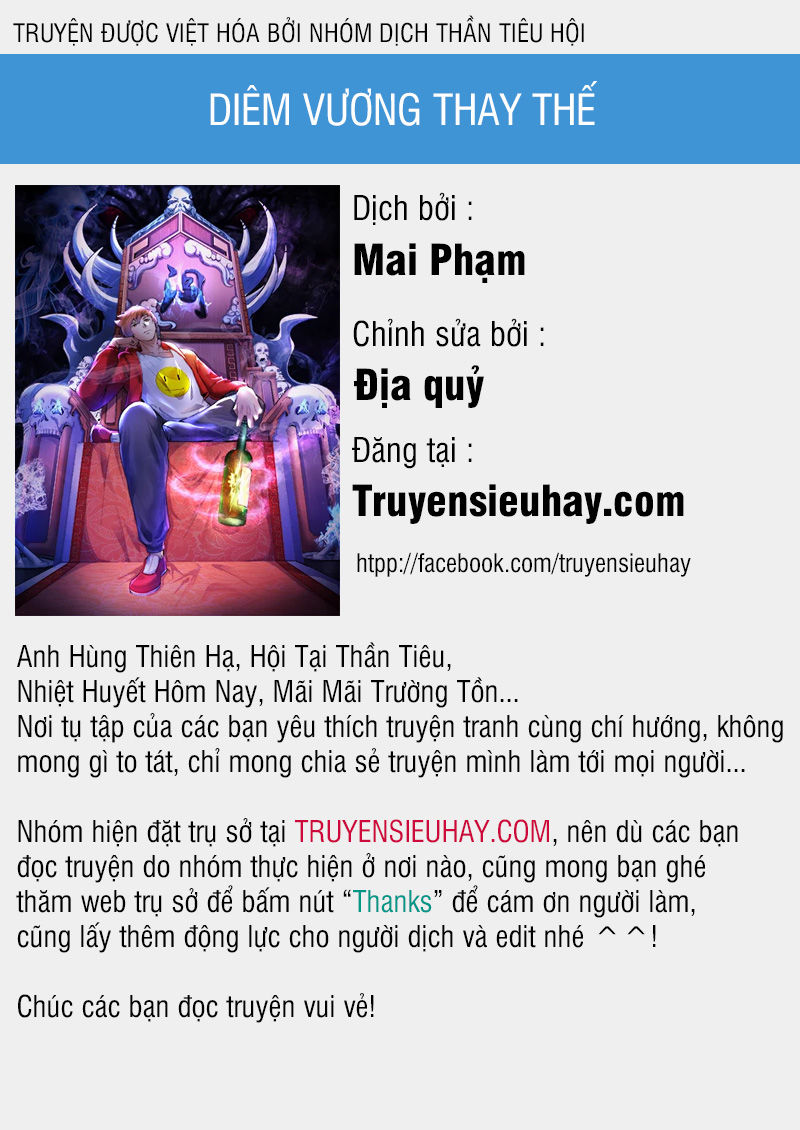 Diêm Vương Thay Thế Chap 1 - Next Chap 2