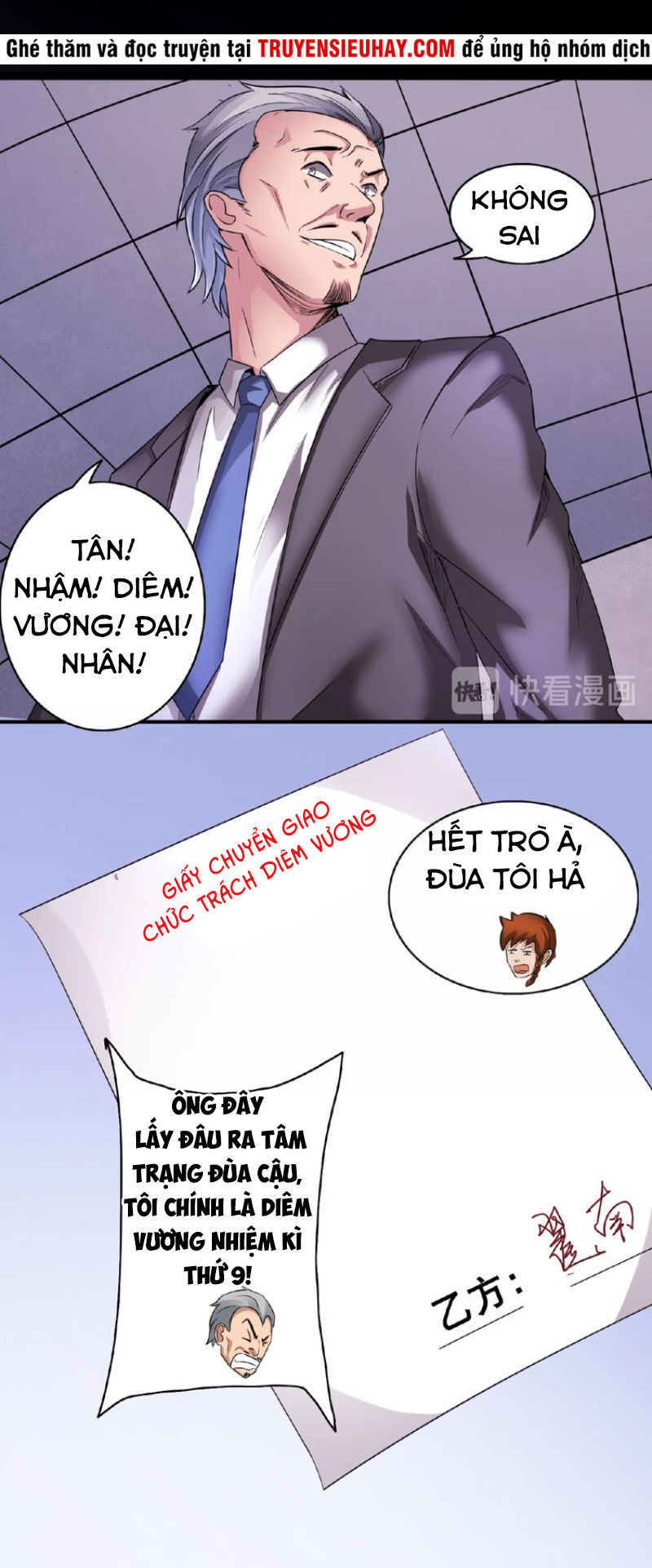 Diêm Vương Thay Thế Chap 1 - Next Chap 2