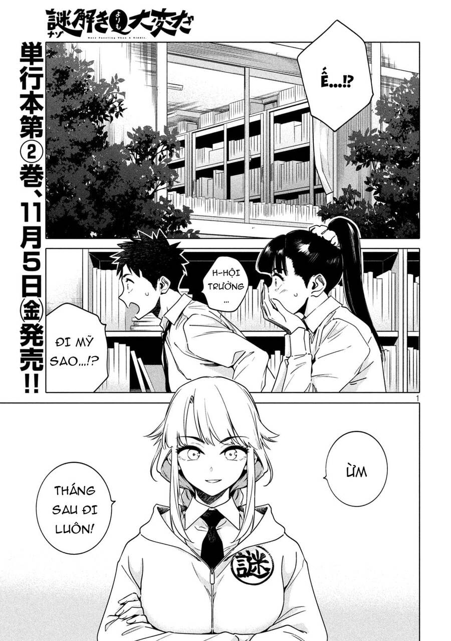 Điều Còn Khó Hơn Cả Việc Giải Đố Chap 25 - Next Chap 26