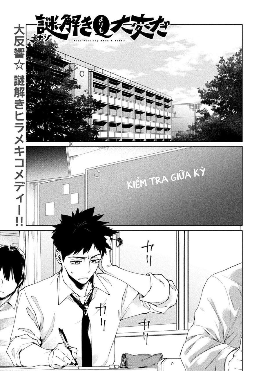 Điều Còn Khó Hơn Cả Việc Giải Đố Chap 5 - Next Chap 6