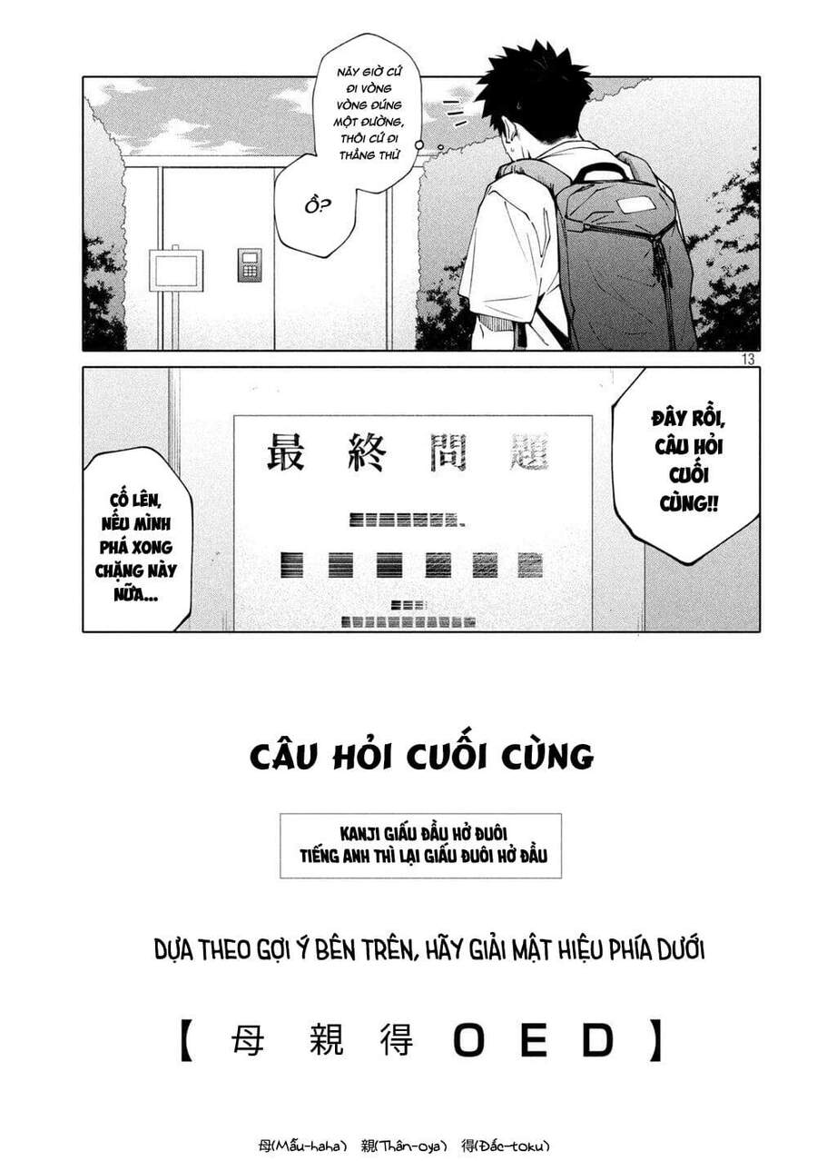 Điều Còn Khó Hơn Cả Việc Giải Đố Chap 6 - Next Chap 7