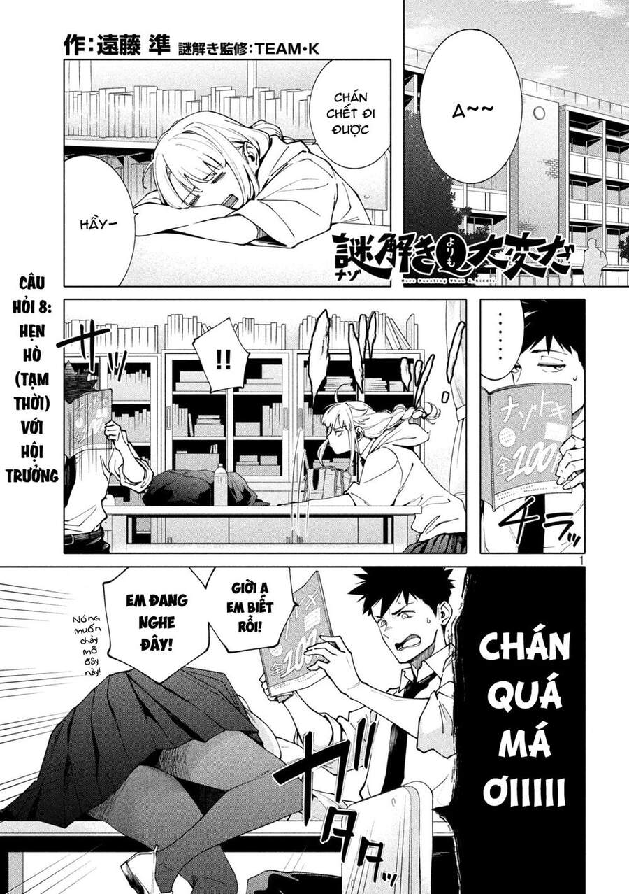 Điều Còn Khó Hơn Cả Việc Giải Đố Chap 8 - Next Chap 9