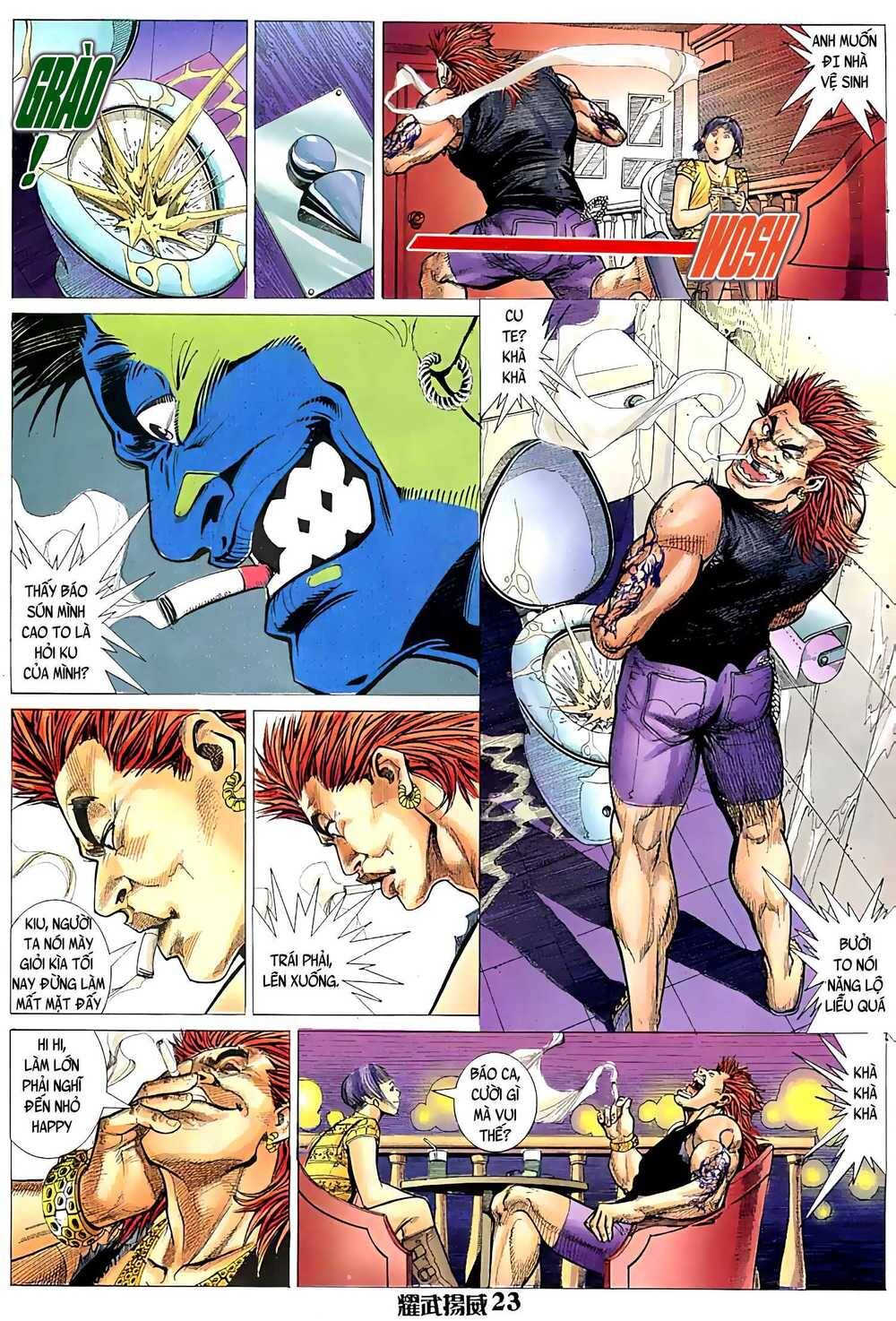 Diệu Võ Dương Oai Chap 38 - Next Chap 39