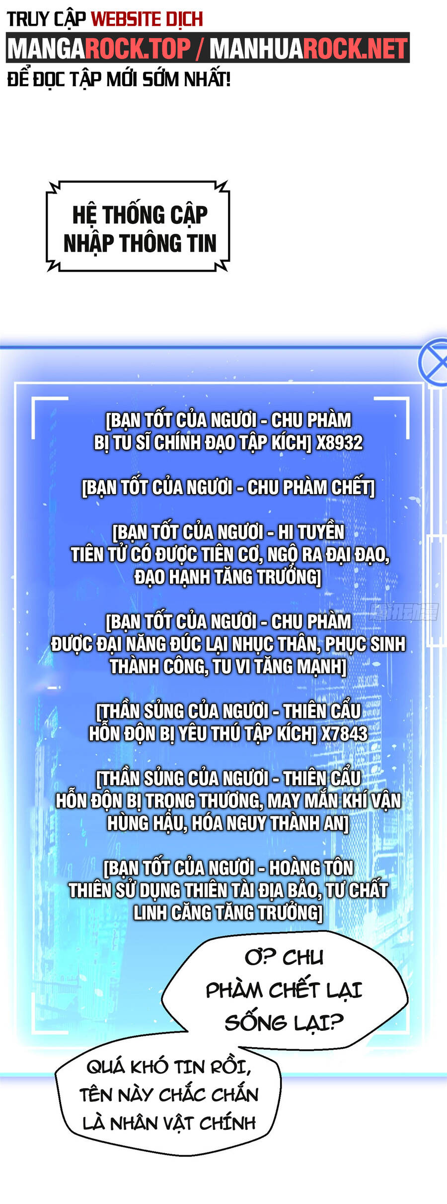 Đỉnh Cấp Khí Vận, Lặng Lẽ Tu Luyện Ngàn Năm Chap 83 - Next Chap 84