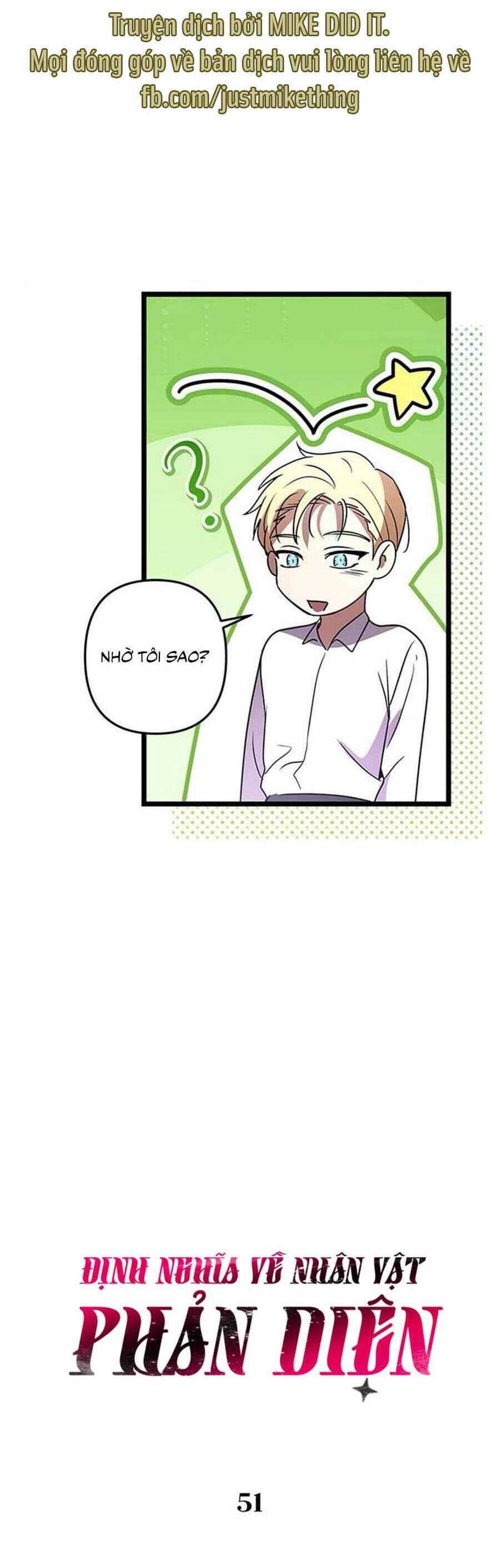 Định Nghĩa Về Nhân Vật Phản Diện Chap 51 - Next Chap 52