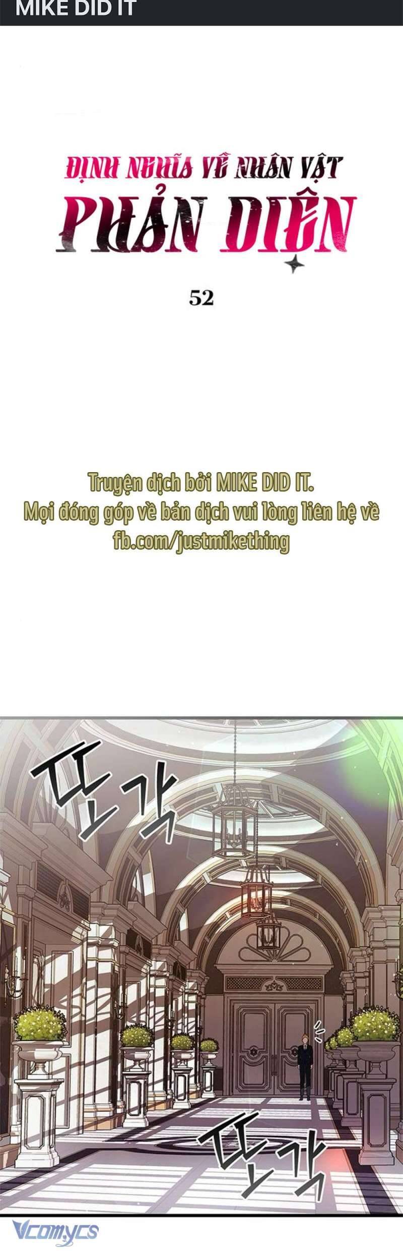 Định Nghĩa Về Nhân Vật Phản Diện Chap 52 - Next Chap 53