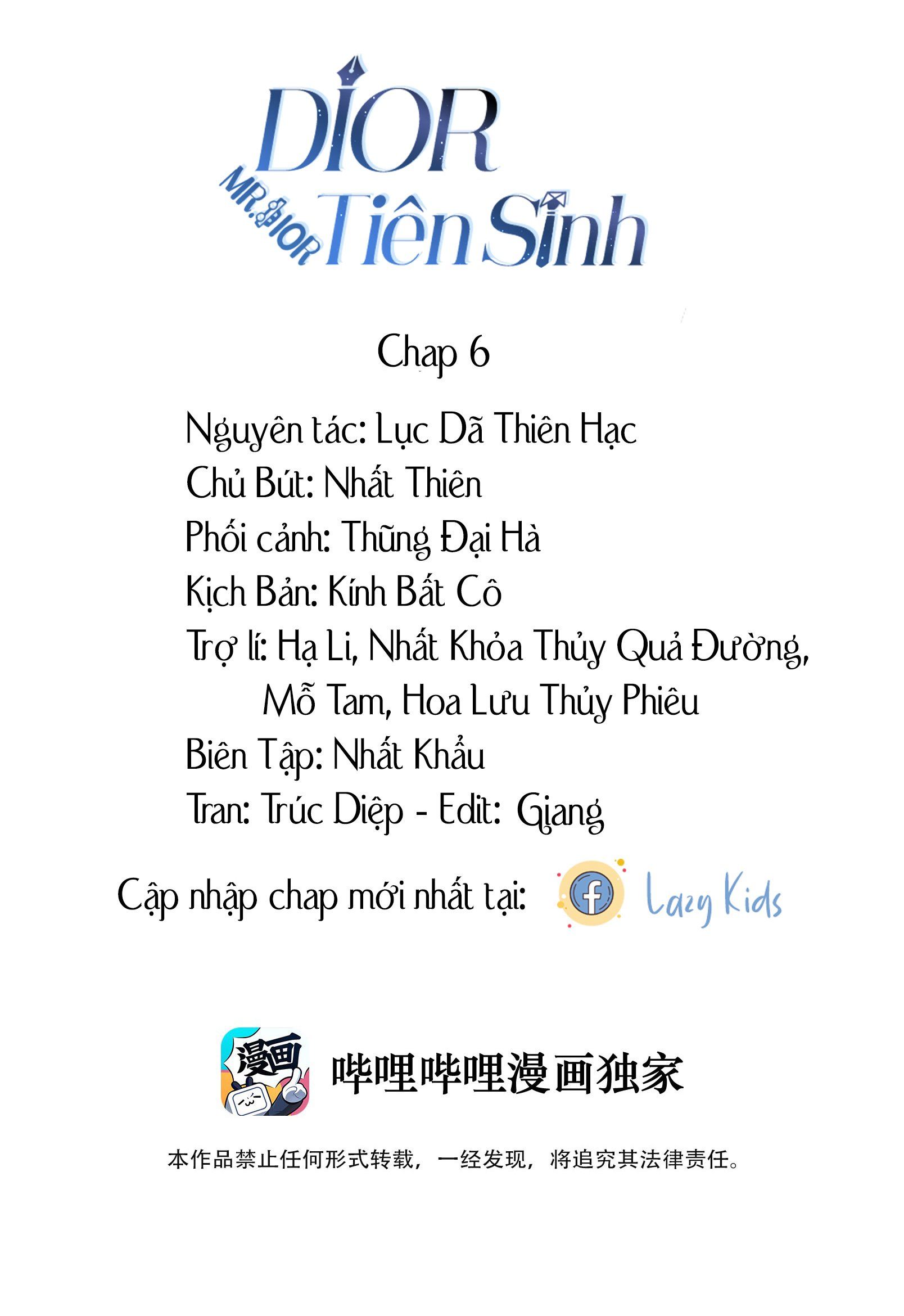 Dior Tiên Sinh Lk Chap 6 - Next Chap 7