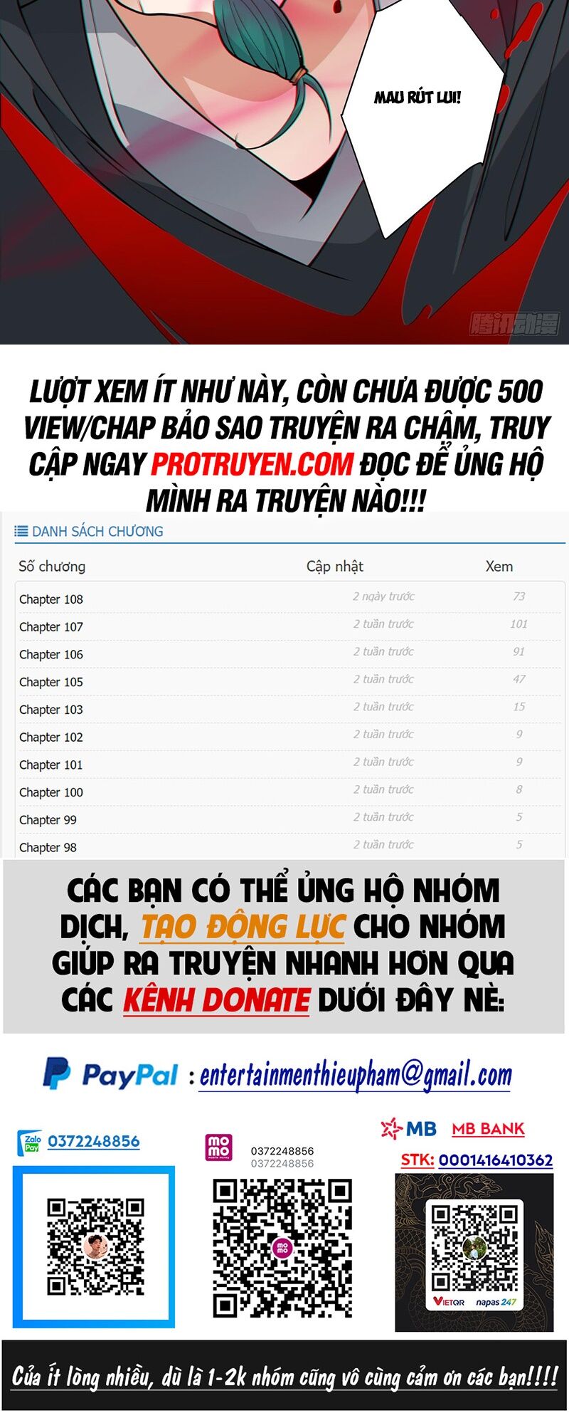 Đồ Đệ Của Ta Đều Là Đại Phản Phái Chap 100 - Next Chap 101