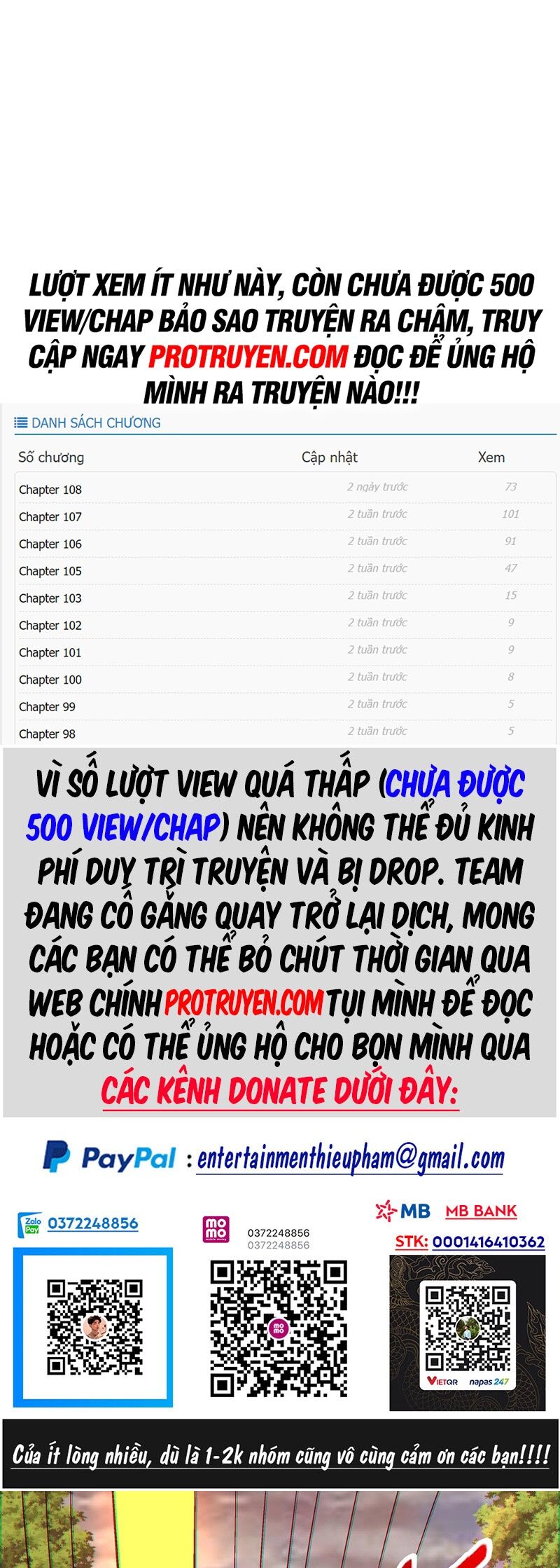 Đồ Đệ Của Ta Đều Là Đại Phản Phái Chap 107 - Next Chap 108
