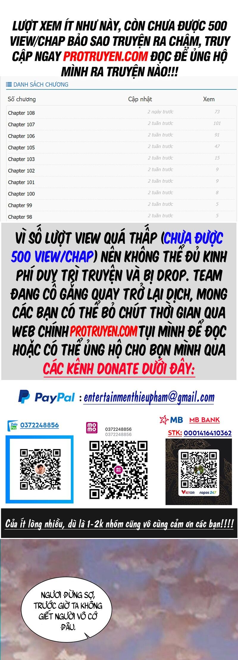 Đồ Đệ Của Ta Đều Là Đại Phản Phái Chap 109 - Next Chap 110