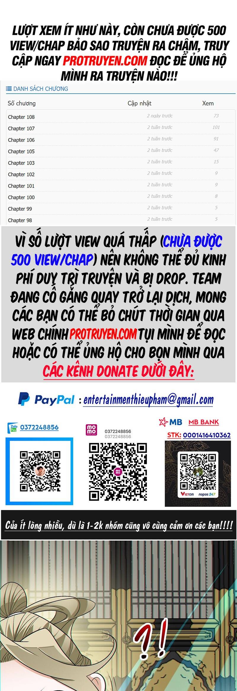 Đồ Đệ Của Ta Đều Là Đại Phản Phái Chap 112 - Next Chap 113