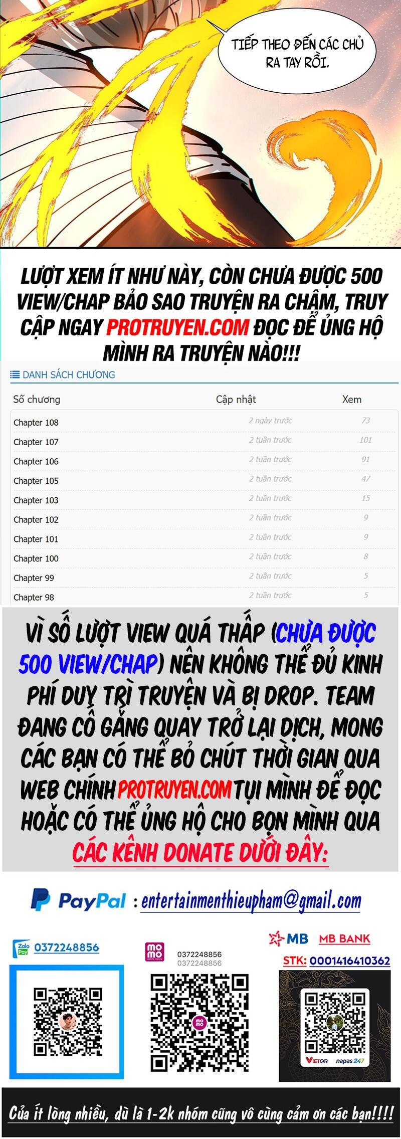 Đồ Đệ Của Ta Đều Là Đại Phản Phái Chap 112 - Next Chap 113