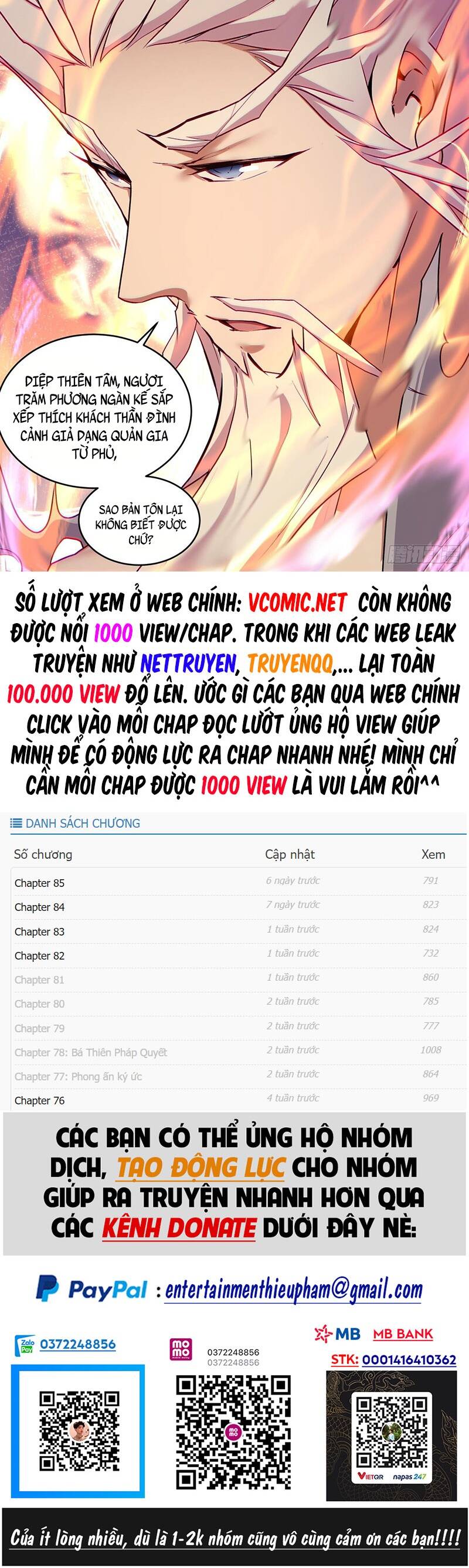Đồ Đệ Của Ta Đều Là Đại Phản Phái Chap 31 - Next Chap 32