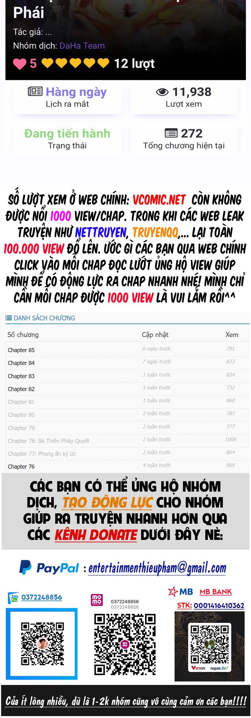 Đồ Đệ Của Ta Đều Là Đại Phản Phái Chap 43 - Next Chap 44