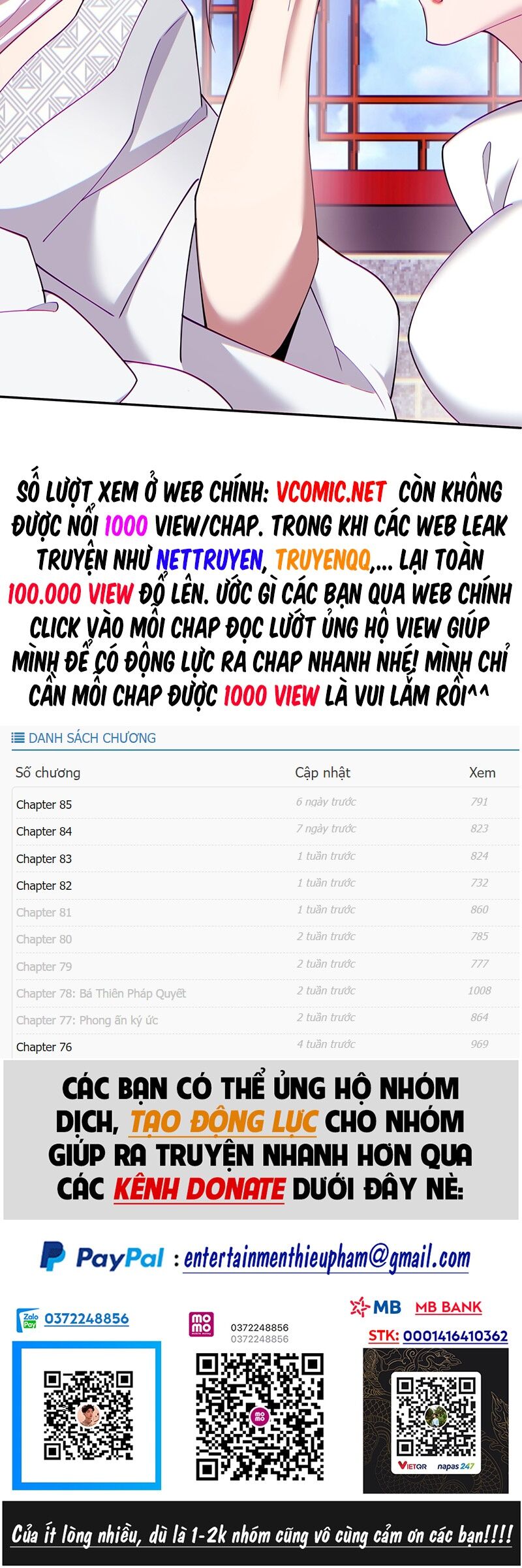 Đồ Đệ Của Ta Đều Là Đại Phản Phái Chap 62 - Next Chap 63
