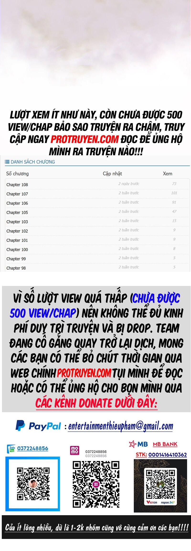 Đồ Đệ Của Ta Đều Là Đại Phản Phái Chap 97 - Next Chap 98