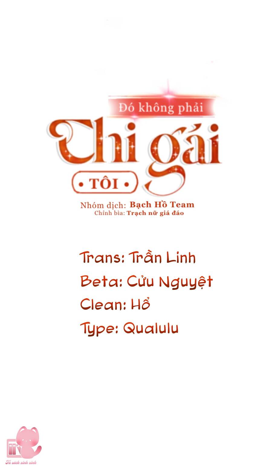 Đó Không Phải Chị Gái Tôi Chap 18 - Next Chap 19