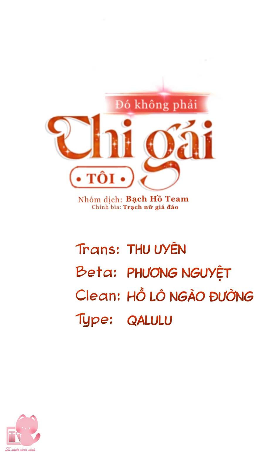 Đó Không Phải Chị Gái Tôi Chap 39 - Next Chap 40