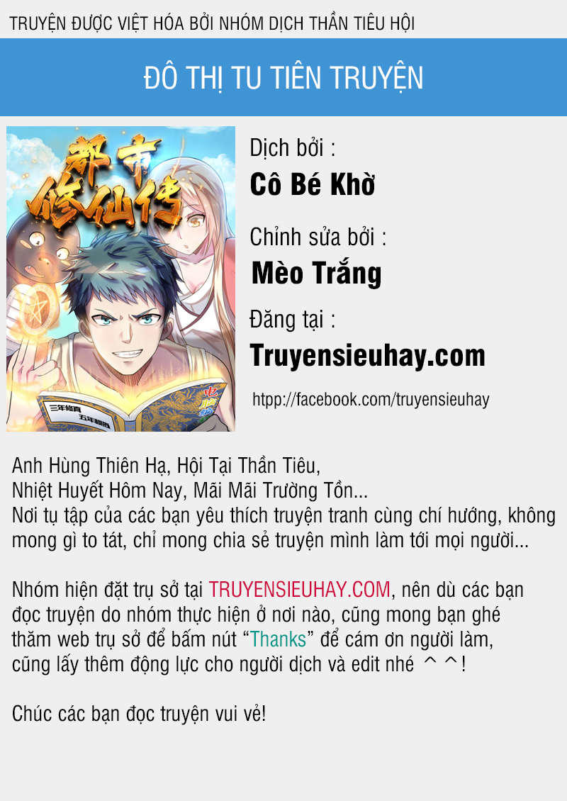 Đô Thị Tu Tiên Truyện Chap 16 - Next Chap 17