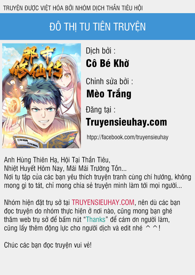 Đô Thị Tu Tiên Truyện Chap 18 - Next Chap 19