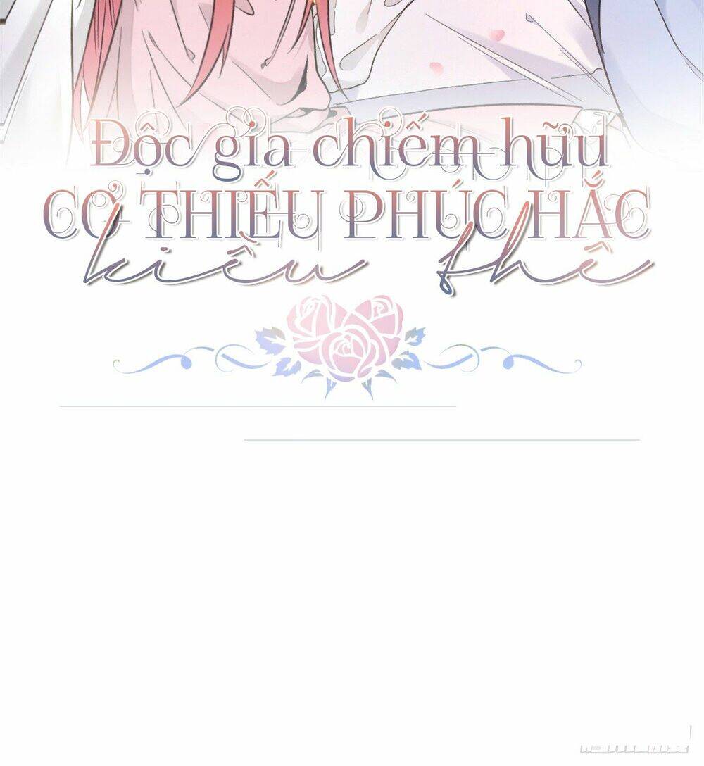 Độc Gia Chiếm Hữu: Cơ Thiếu Phúc Hắc Kiều Thê Chap 3 - Next Chap 4