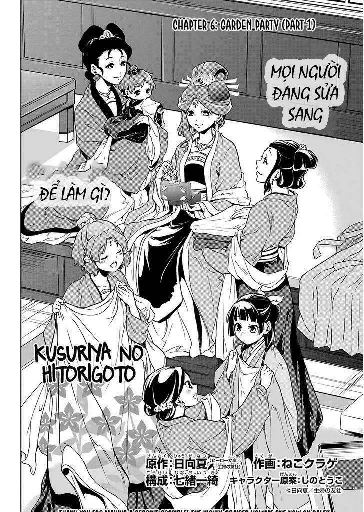 Độc Thoại Của Người Dược Sĩ Chap 6 - Next Chap 7